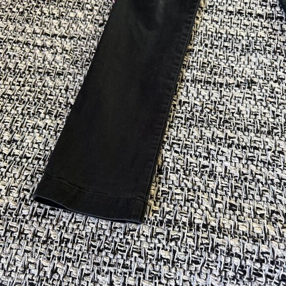 GAP Khaki Flat Front Straight Leg Skinny Stretch Chino Black Khaki Pants Size 28 - Picture 5 of 13